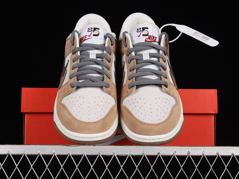 Sb Dunk Low 85 White/Brown/Khaki 17