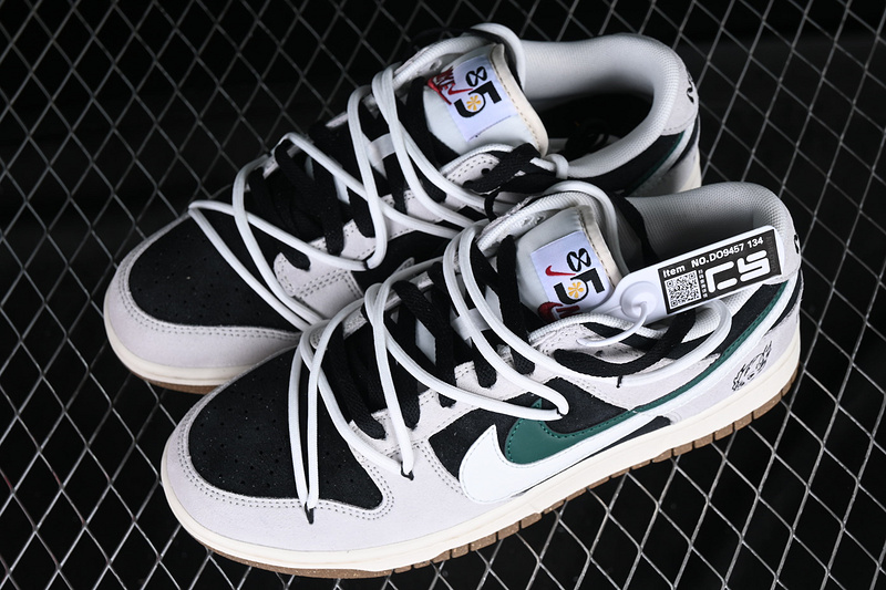 Sb Dunk Low 85 Grey/Black/Green 27