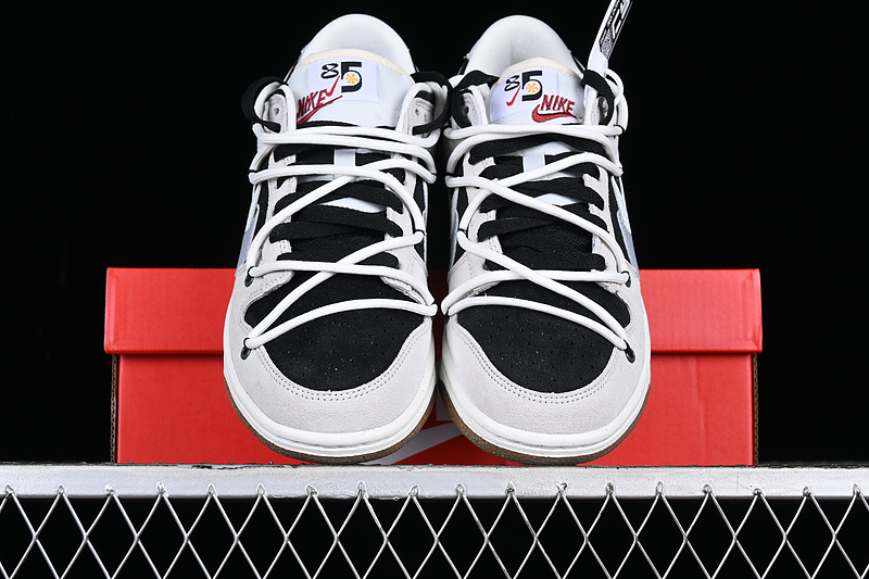 Sb Dunk Low 85 White/Grey/Black 3