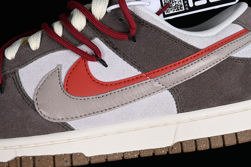 Dunk Low Sb 85 White/Red/Grey/Brown 19