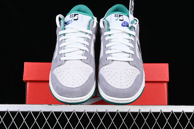 Sb Dunk Low 85 White/Grey/Black/Green 5