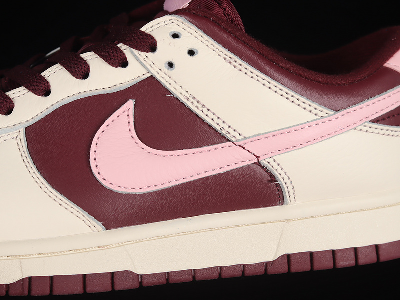 Dunk Low Valentine's Day Pale Ivory/Medium Soft Pink/ Maroon 21