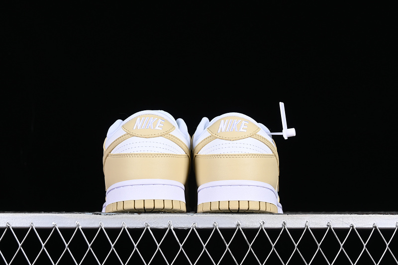 Dunk Low Sb White/Team Gold/Wolf Grey/White 9