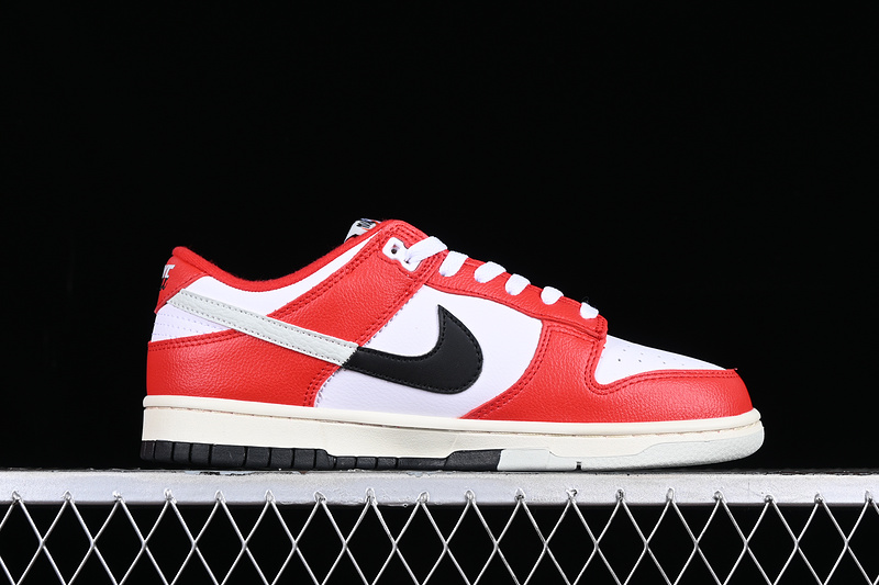 Dunk Low Split Chicago University Red/Black/Light Silver/White 9