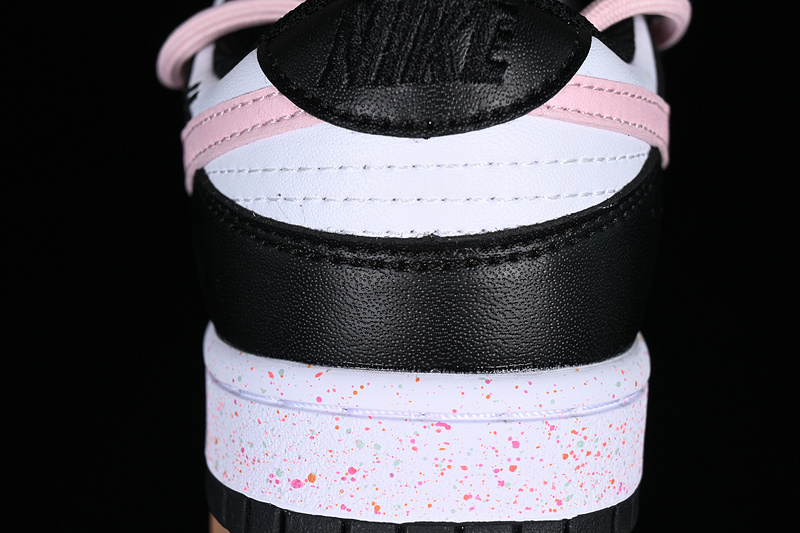 Dunk Low Multi Color White/Black/Pink 17