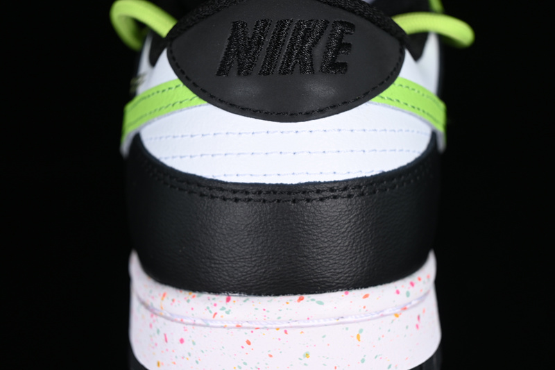 Dunk Low Multi Color White/Black/Green 5