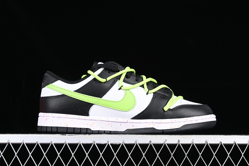 Dunk Low Multi Color White/Black/Green 13