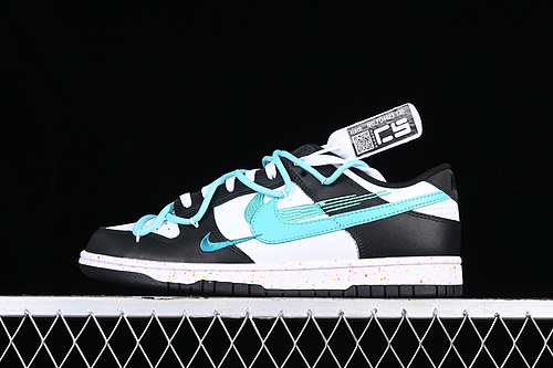 Dunk Low Multi Color White/Black/Blue 19