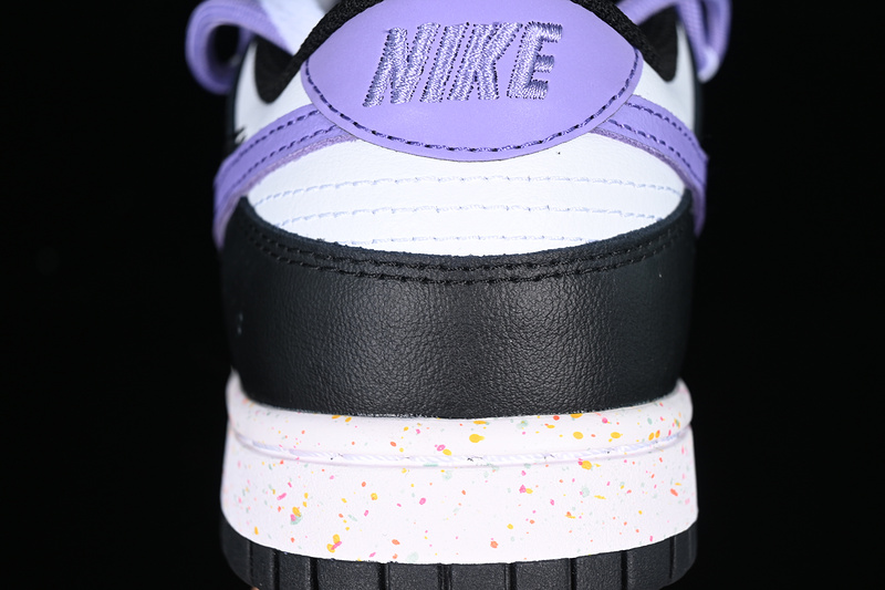 Dunk Low Multi Color White/Black/Purple 17