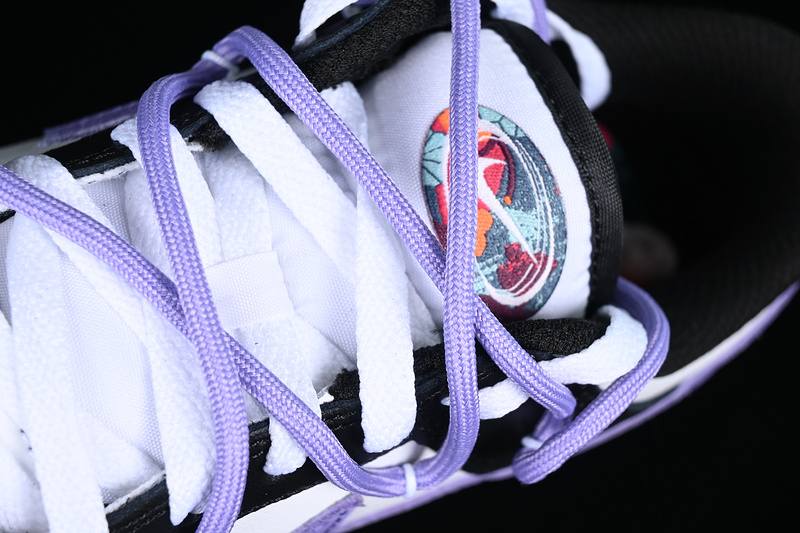 Dunk Low Multi Color White/Black/Purple 29