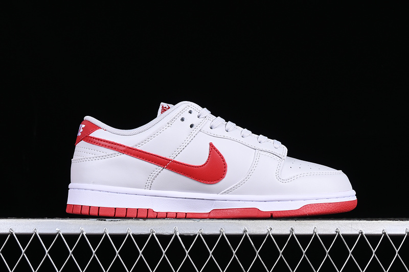 Dunk Low Vast Grey/Varsity Red/White 9