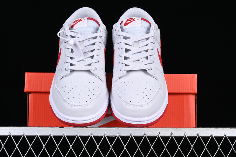 Dunk Low Vast Grey/Varsity Red/White 29