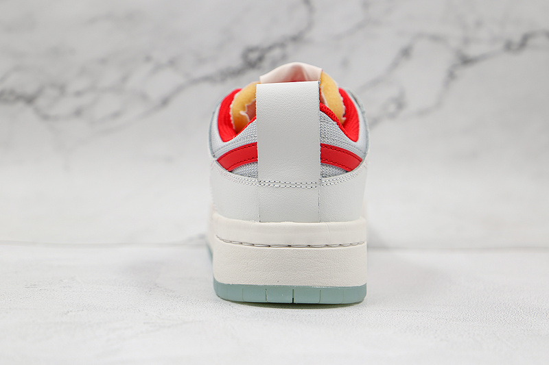 Sb Dunk Low Disrupt Summit White/Gym Red/Photon Dust/Sail 15