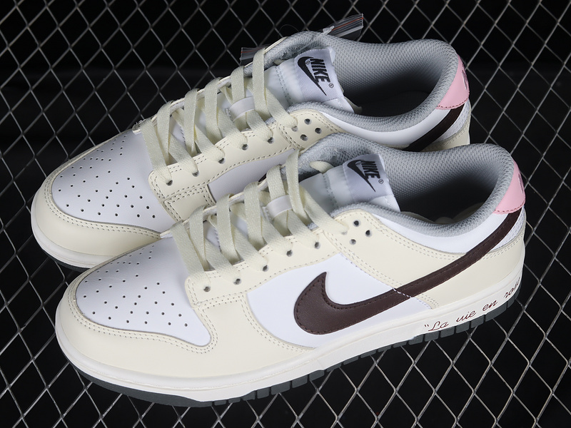 Dunk Low Sb White/Beige/Black 17