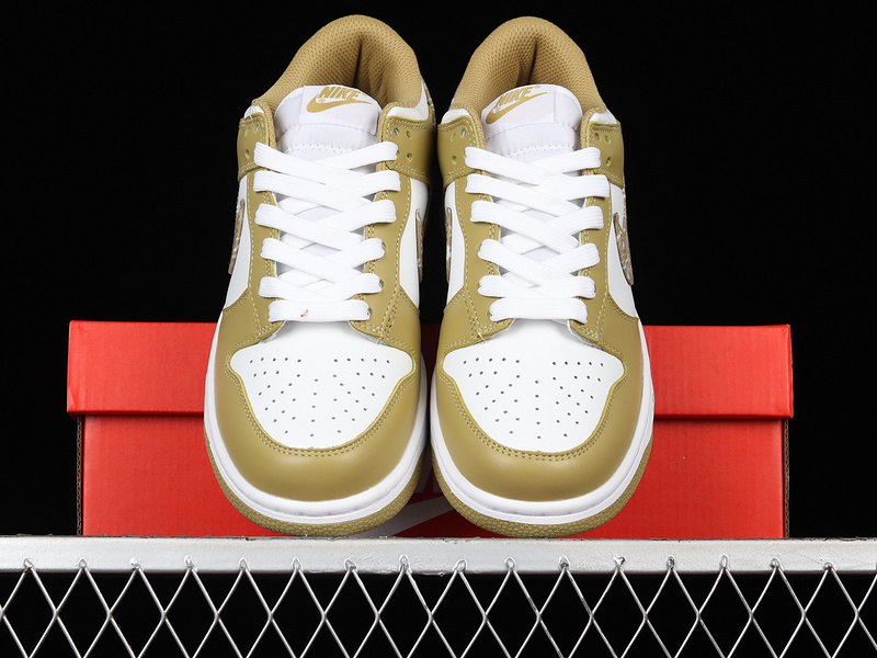 Wmns Dunk Low 'Barley Paisley' White/Barley/White 11