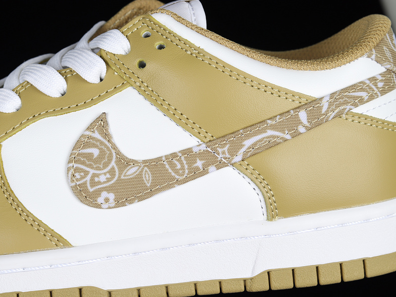 Wmns Dunk Low 'Barley Paisley' White/Barley/White 13