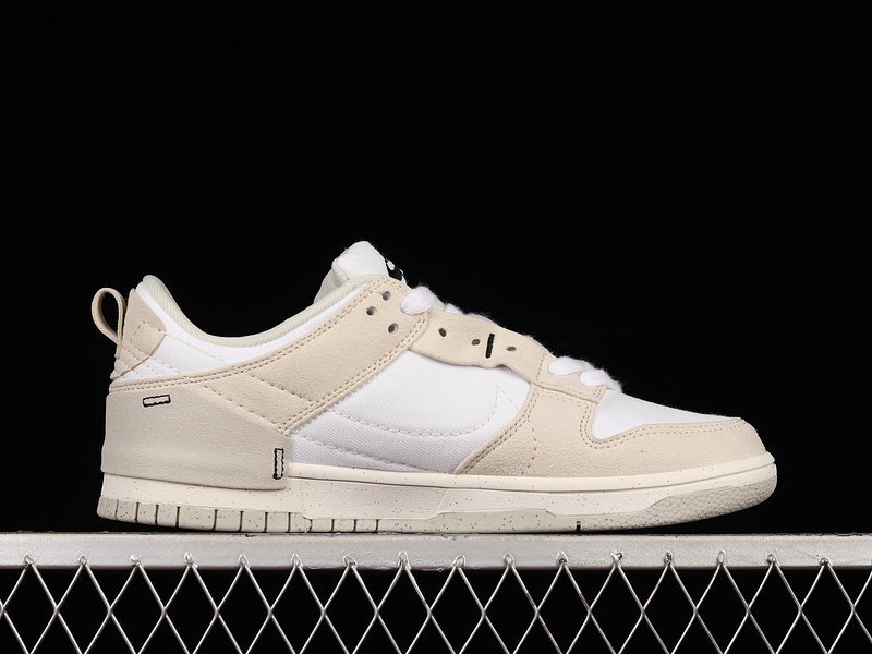 Wmns Dunk Low Disrupt 2 'Pale Ivory' Pale Ivory/White/Black 11