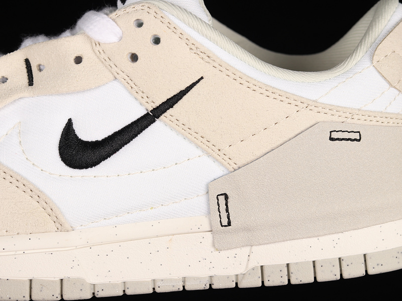 Wmns Dunk Low Disrupt 2 'Pale Ivory' Pale Ivory/White/Black 15