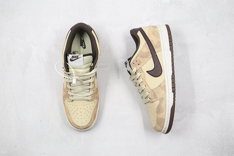 Sb Dunk Low Premium Animal Pack Giraffe Beach/Baroque Brown/Canvas 7