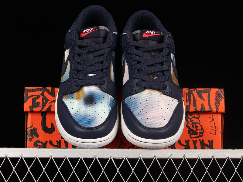 Dunk Low Premium 'Graffiti Pack - Obsidian'/Summit White 23