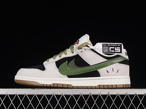 Sb Dunk Low 85 White/Black/Grey/Green 15