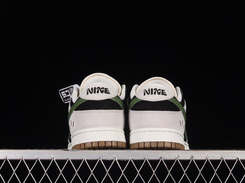 Sb Dunk Low 85 White/Black/Grey/Green 17