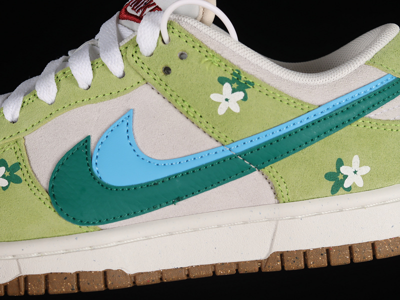 Sb Dunk Low 85 White/Green/Blue 13