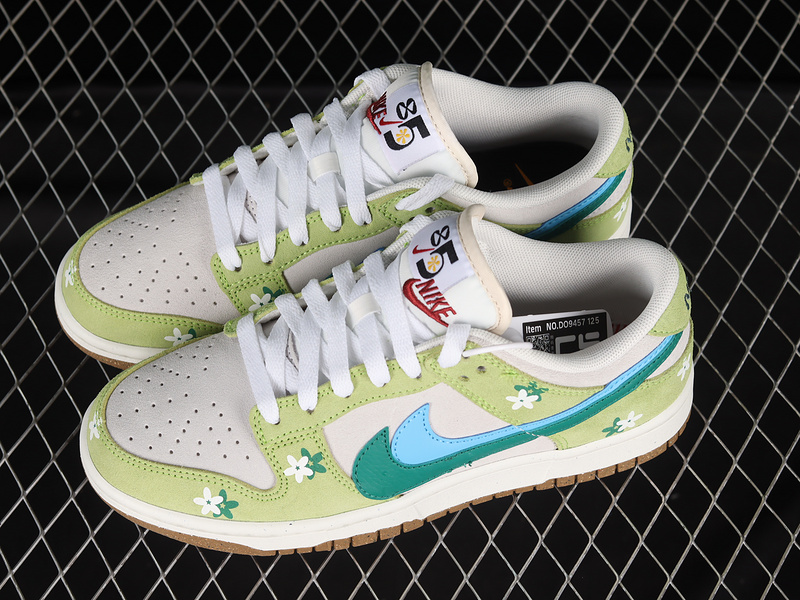 Sb Dunk Low 85 White/Green/Blue 15