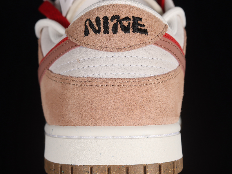 Sb Dunk Low 85 White/Brown/Pink 13