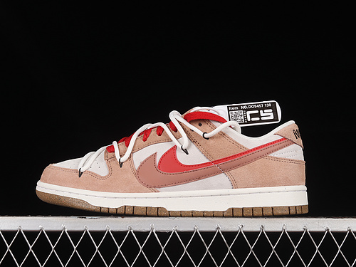 Sb Dunk Low 85 White/Brown/Pink 23