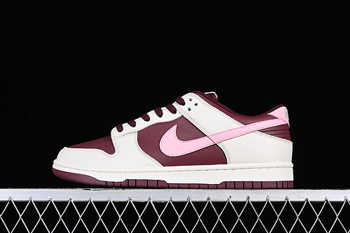 Sb Dunk Low Pale Ivory/Medium Soft Pink/Night Maroon 25