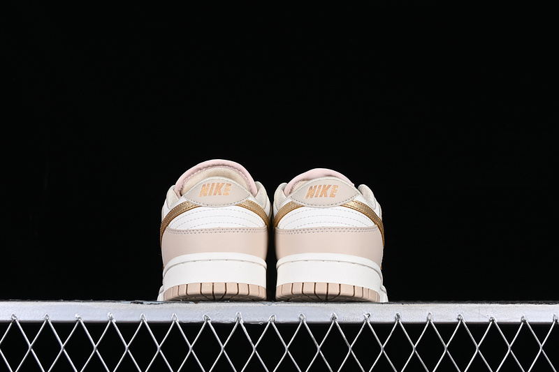 Dunk Low Gold Swoosh Phantom/Metallic Gold/Sanddrift/Sail 3