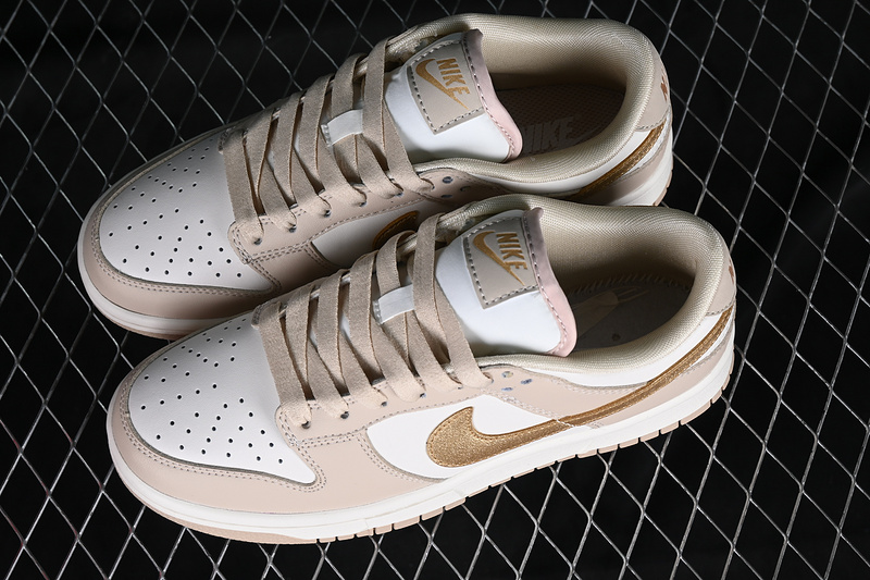 Dunk Low Gold Swoosh Phantom/Metallic Gold/Sanddrift/Sail 7