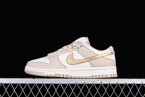 Dunk Low Gold Swoosh Phantom/Metallic Gold/Sanddrift/Sail 23