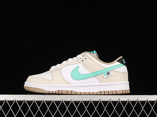 Dunk Low Split Seam White Tan Mint White/Tan-Mint 25