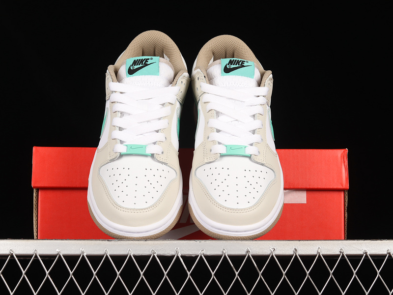 Dunk Low Split Seam White Tan Mint White/Tan-Mint 31