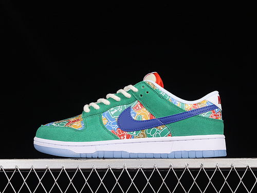 Sb Dunk Low Foam Finger Stadium Green/University Red/Old Royal 9