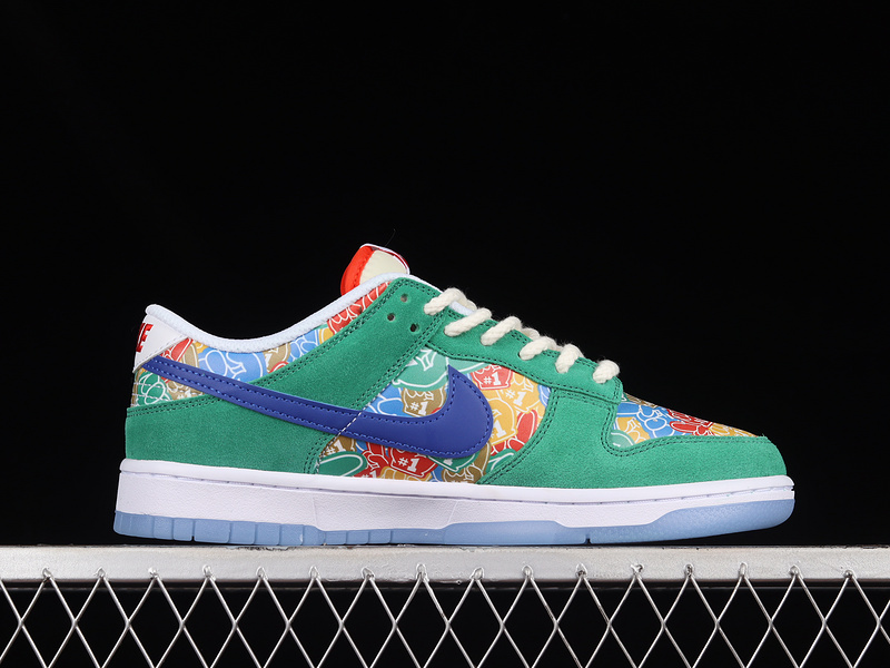 Sb Dunk Low Foam Finger Stadium Green/University Red/Old Royal 17