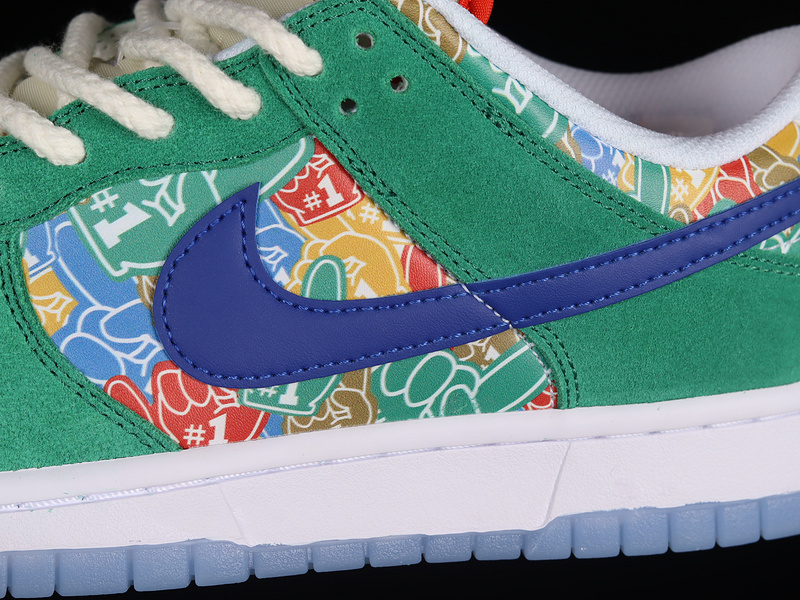 Sb Dunk Low Foam Finger Stadium Green/University Red/Old Royal 19