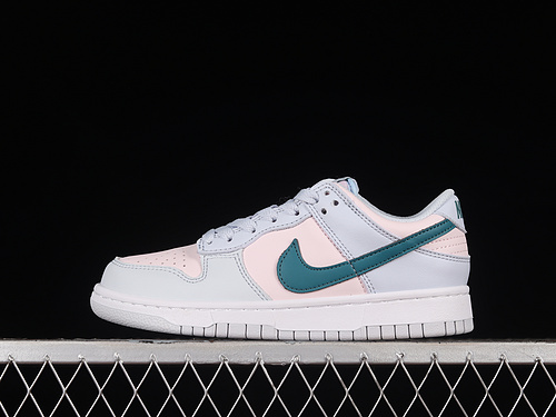 Dunk Low Gs Football Grey/Mineral Teal/Pearl Pink 17