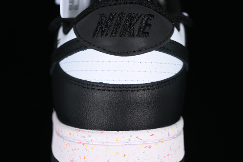 Dunk Low Multi Color White/Black 9