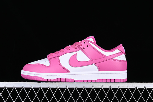 Dunk Low Sb White/Active Fuchsia 29