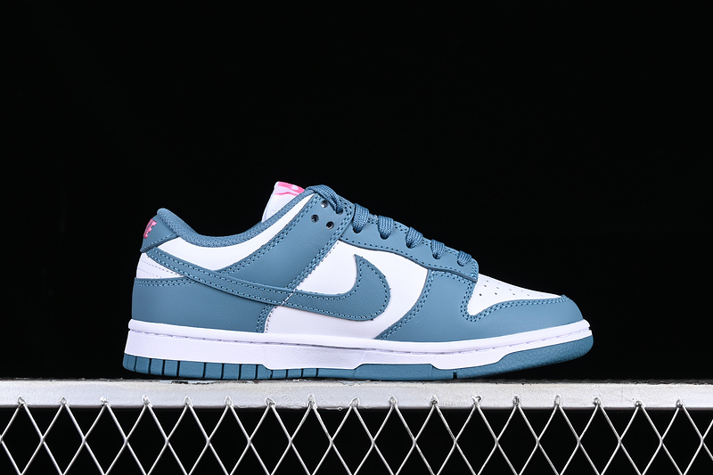 Dunk Low Sb White/Noise Aqua/Pinksicle 5