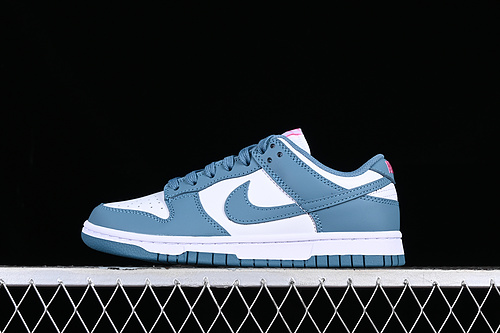 Dunk Low Sb White/Noise Aqua/Pinksicle 21