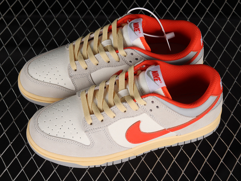 Dunk Low Athletic Department /Photon Dust/Light Smoke Grey/ Red 11