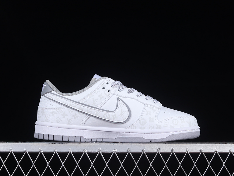 Sb Dunk Low L*V White/Grey 13