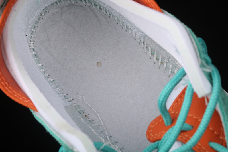 Sb Dunk Low Cyan-Blue/White/Orange 9