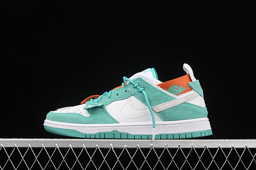 Sb Dunk Low Cyan-Blue/White/Orange 23