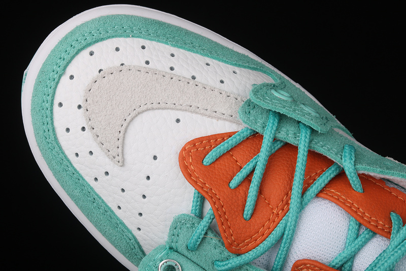 Sb Dunk Low Cyan-Blue/White/Orange 27