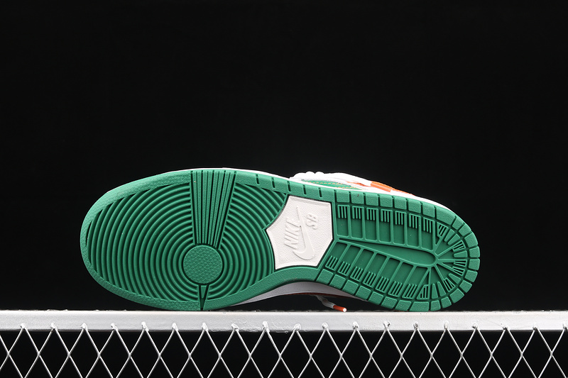 Sb Dunk Low White/Green/Orange 19